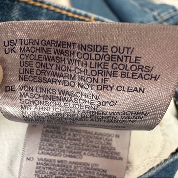 NYDJ Teresa Wide Leg Jeans Water Canyon Wash Lift Tuck Modern Classic Size 4 - Picture 11 of 15